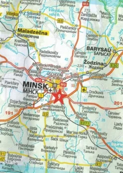 Marco Polo Oost-Europa|Wegenkaart Rusland, Wit-Rusland & Oekraïne