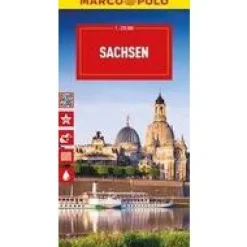 Marco Polo Duitsland|Wegenkaart Sachsen 9