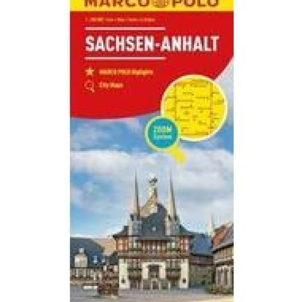 Marco Polo Duitsland|Wegenkaart Sachsen-Anhalt 8