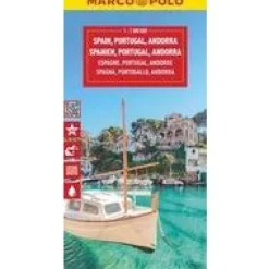 Marco Polo Spanje & Portugal|Wegenkaart Spanje Portugal