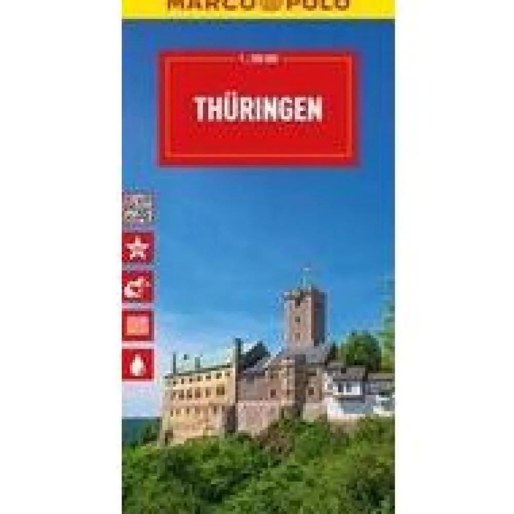 Marco Polo Duitsland|Wegenkaart Thuringen 7