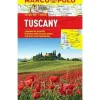 Marco Polo Italië & Malta|Wegenkaart Tuscany Holiday Map