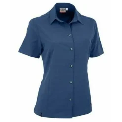 DAMES Maul Blouse|Halserspitze 3XT s/s w