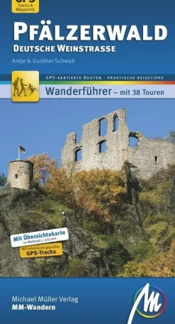 Michael Muller Verlag Duitsland|Wandern Pfälzer Wald - Deutsche Weinstrasse