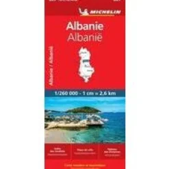 Michelin Balkan, Griekenland & Cyprus|807 Albanie