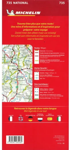 Michelin Italië & Malta|735 Italie 2025