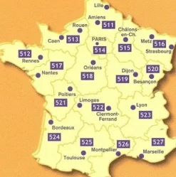 Michelin Frankrijk|523 Rhone-Alpes 2025