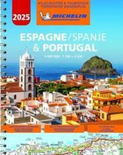 Michelin Spanje & Portugal|Atlas Spanje, Portugal 2025