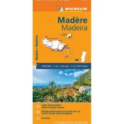 Michelin Spanje & Portugal|Fietskaart Madeira 594