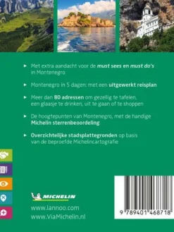 Michelin Balkan, Griekenland & Cyprus|Groene Reisgids Weekend - Montenegro