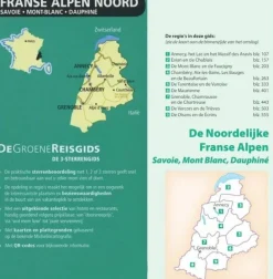 Michelin Frankrijk|Groene Reisgids Franse Alpen Noord