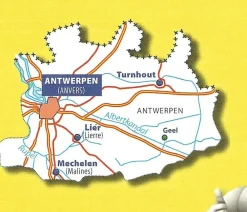 Michelin Benelux|Wegenkaart 373 Antwerpen