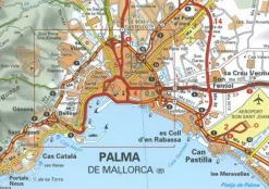 Michelin Spanje & Portugal|Wegenkaart 579 Balearen