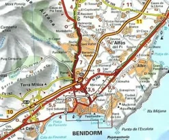 Michelin Spanje & Portugal|Wegenkaart 123 Costa Blanca