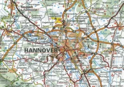 Michelin Duitsland|Wegenkaart 541 Duitsland Noordwest