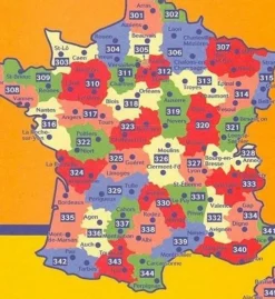 Michelin Frankrijk|Wegenkaart 312 Essonne Paris Seine-et-Marne