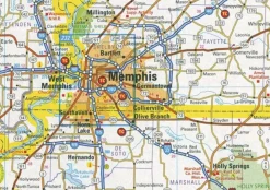 Michelin Verenigde Staten|Wegenkaart 175 Four Corners