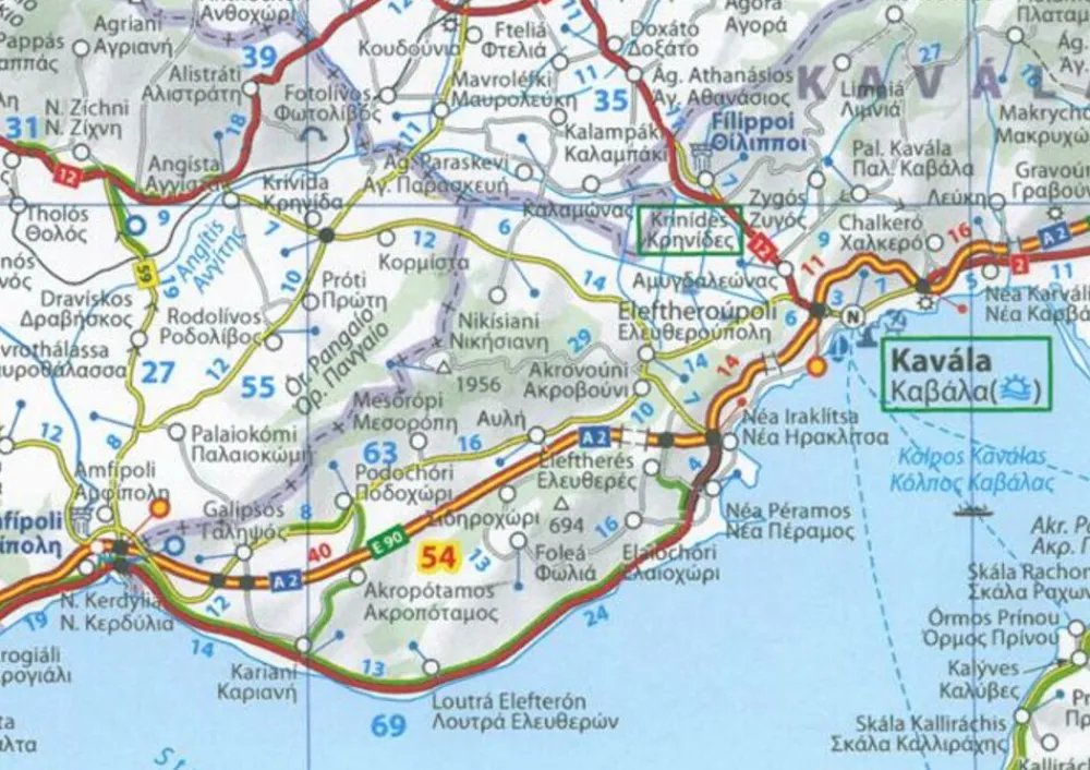 Michelin Balkan, Griekenland & Cyprus|Wegenkaart 737 Griekenland