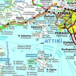 Michelin Balkan, Griekenland & Cyprus|Wegenkaart 737 Griekenland