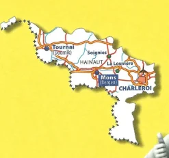 Michelin Benelux|Wegenkaart 379 Henegouwen