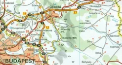 Michelin Oost-Europa|Wegenkaart 732 Hongarije