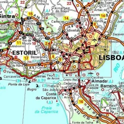 Michelin Spanje & Portugal|Wegenkaart 592 Midden-Portugal