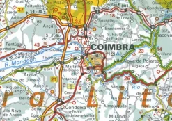 Michelin Spanje & Portugal|Wegenkaart 592 Midden-Portugal