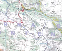 Michelin Balkan, Griekenland & Cyprus|Wegenkaart 780 Montenegro