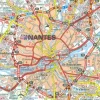 Michelin Frankrijk|Wegenkaart 128 Nantes en omgeving