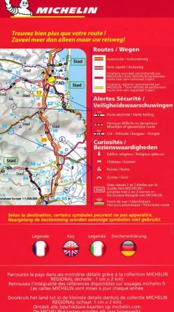 Michelin Frankrijk|Wegenkaart 724 Noord-Frankrijk