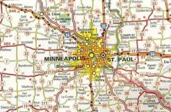 Michelin Verenigde Staten|Canada|Wegenkaart 583 Northeastern USA