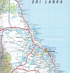 Michelin Zuid-Azië|Wegenkaart 803 Sri Lanka