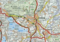 Michelin Italië & Malta|Wegenkaart 354 Trentino-Alto Adige