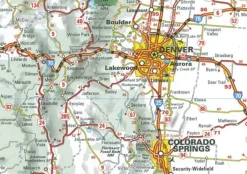 Michelin Verenigde Staten|Canada|Wegenkaart 585 USA West, Canada West