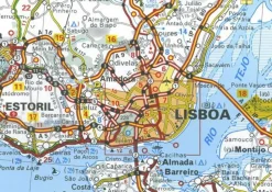 Michelin Spanje & Portugal|Wegenkaart 593 Zuid-Portugal