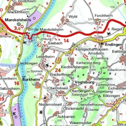 Michelin Frankrijk|Duitsland|Wegenkaart 131 Zwarte Woud Vogezen