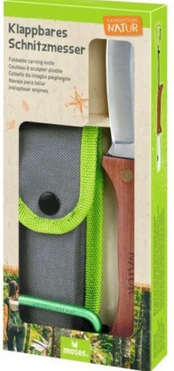 Moses Messen|Kapmes met houten handvat 19cm