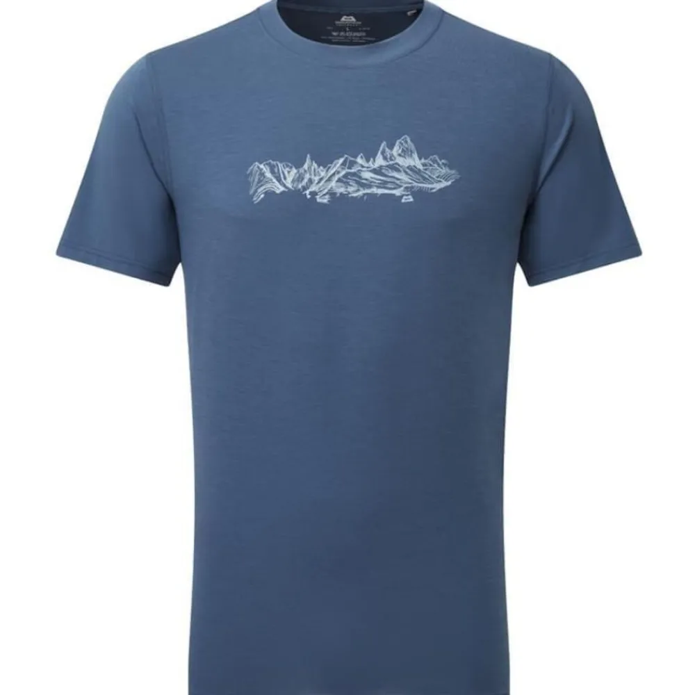 Heren Mountain Equipment Shirts Heren|Groundup Skyline Mens Tee