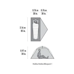 MSR Tenten|Hubba Hubba Bikepack 1 green