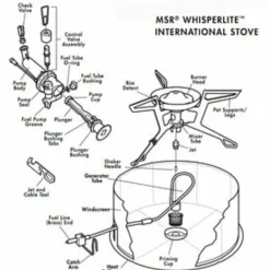 MSR Branderonderdelen|WL/WLI Flame Ring & Separator Pack