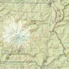 National Geographic Verenigde Staten|Wandelkaart 217 National Park Mount Rainier