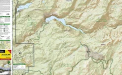 National Geographic Verenigde Staten|Wandelkaart 307 Yosemite Northwest