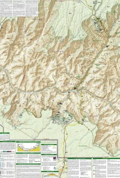 National Geographic Verenigde Staten|Wandelkaart Grand Canyon