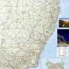 National Geographic Australië|Wegenkaart Australië Oost