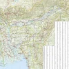 National Geographic Zuid-Azië|Wegenkaart India Noordoost