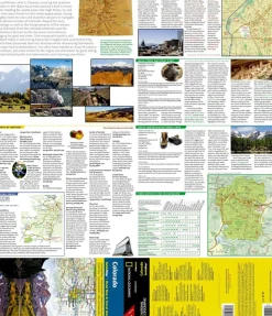 National Geographic Verenigde Staten|Wegenkaart Colorado