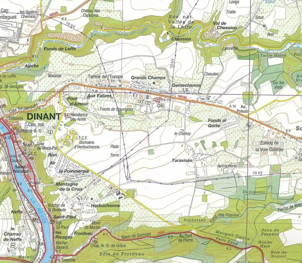 NGIB Benelux|Topografische kaart 56A/1-2 Manderfeld