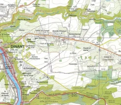 NGIB Benelux|Topografische kaart 71/3-4 Aubange