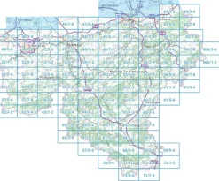 NGIB Benelux|Topografische kaart 68/1-2 Léglise