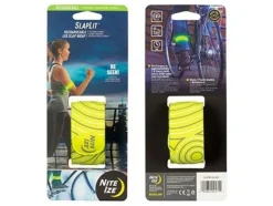 Nite Ize Zaklampen|Veilig Reizen|Slaplit rechargeable neon yellow armband